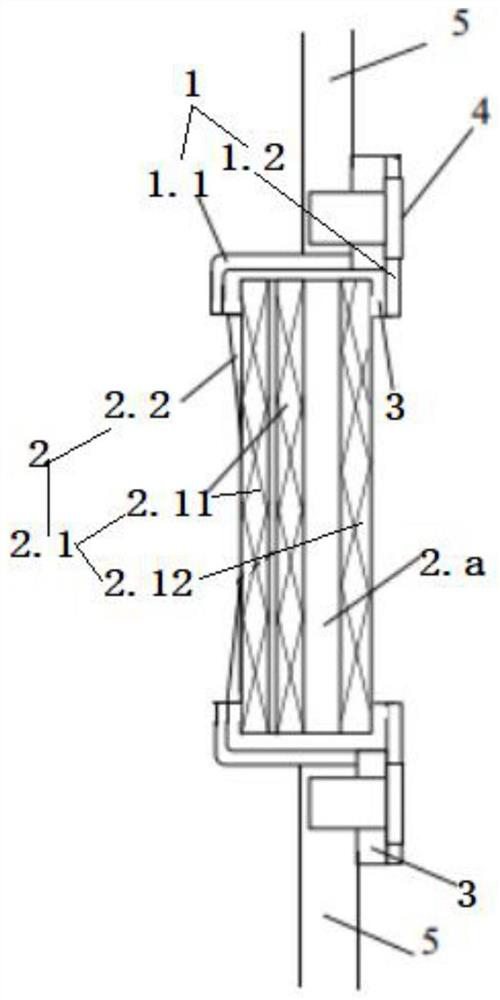 Window structure and pressure-bearing house