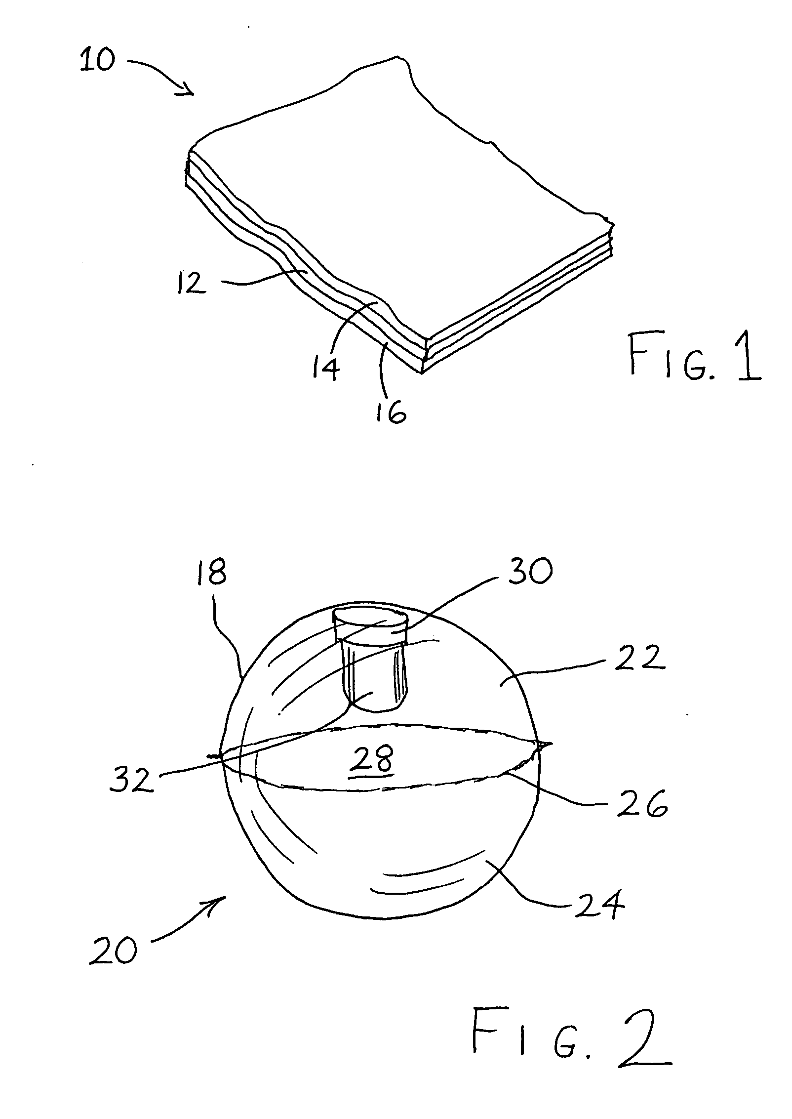 Extrusion laminate polymeric film article and gastric occlusive device comprising same