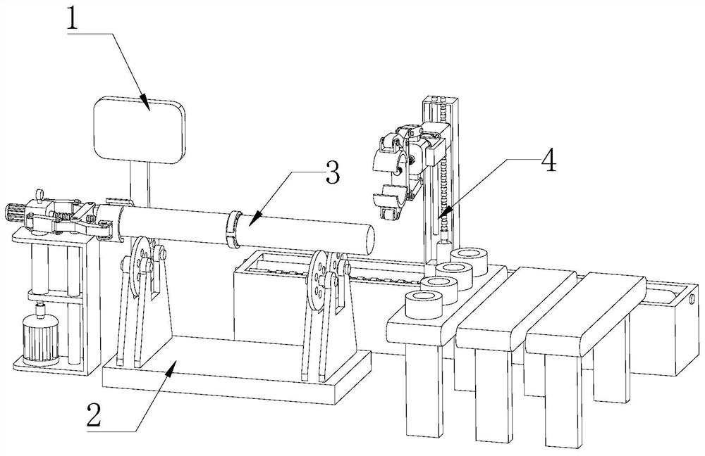 A roll ring detection device and using method