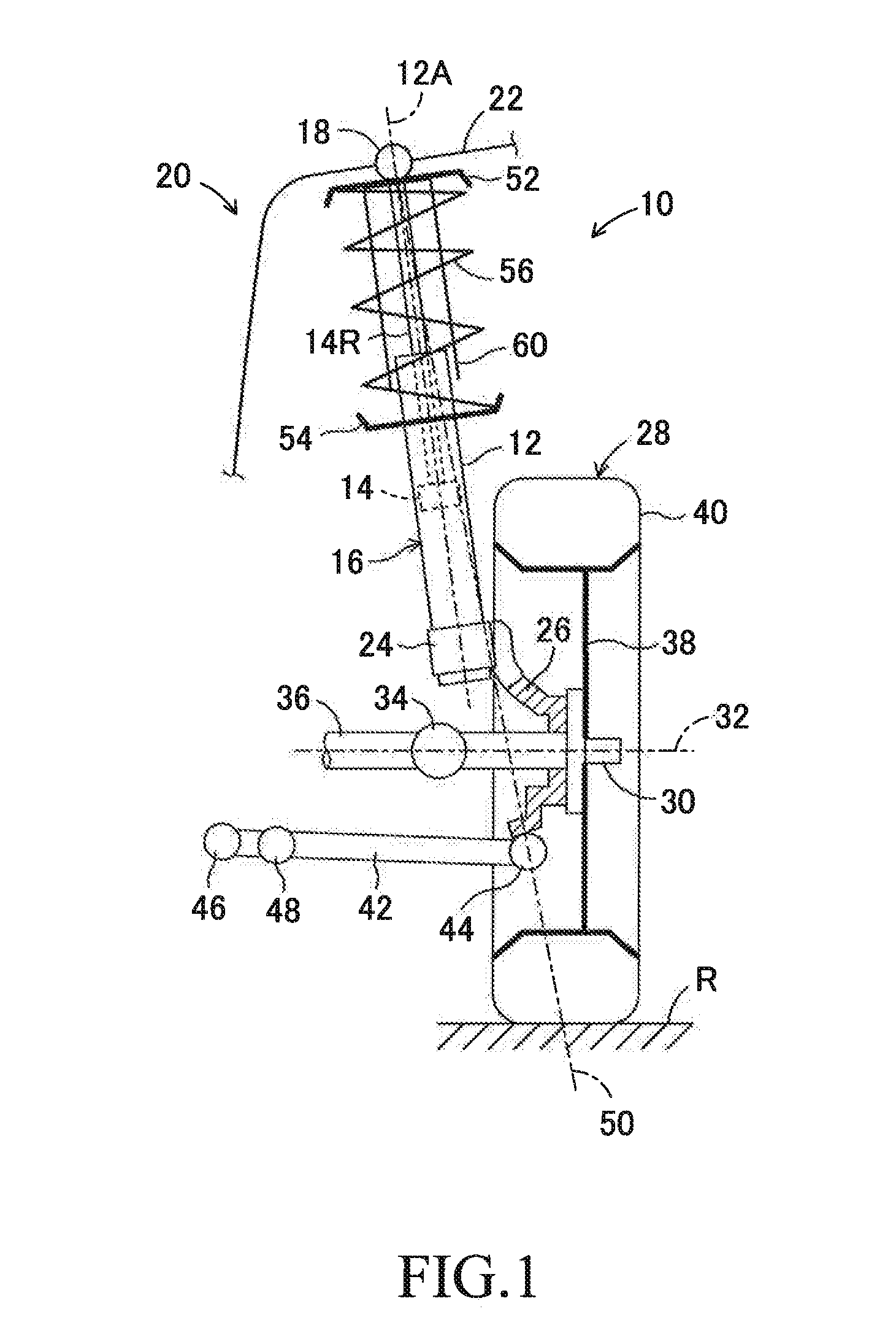 Damping force generation device for vehicle