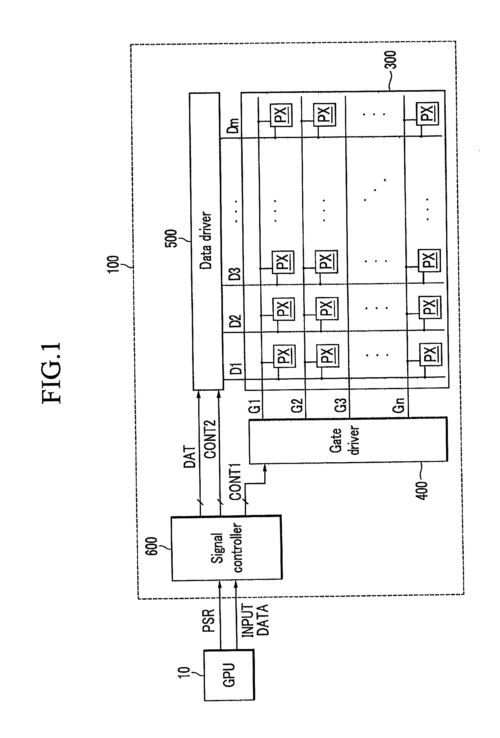 Display device to apply compensation data and driving method thereof