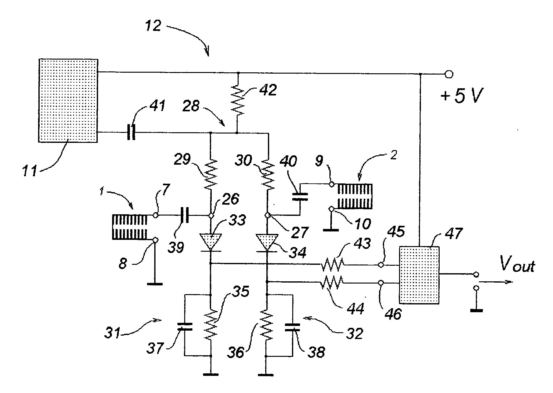 Electromagnetic apparatus for measuring angular position