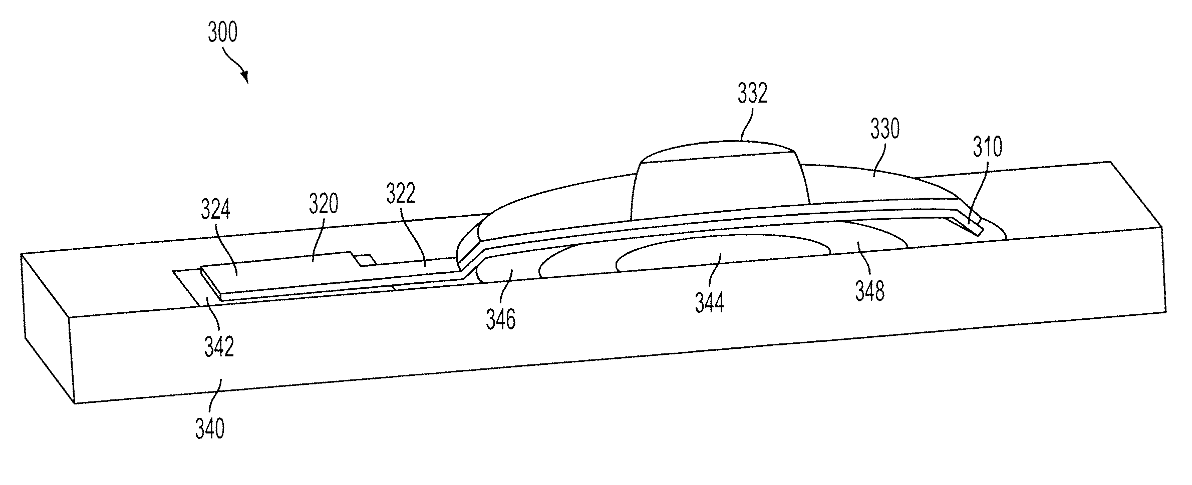 Surface-mount dome switch