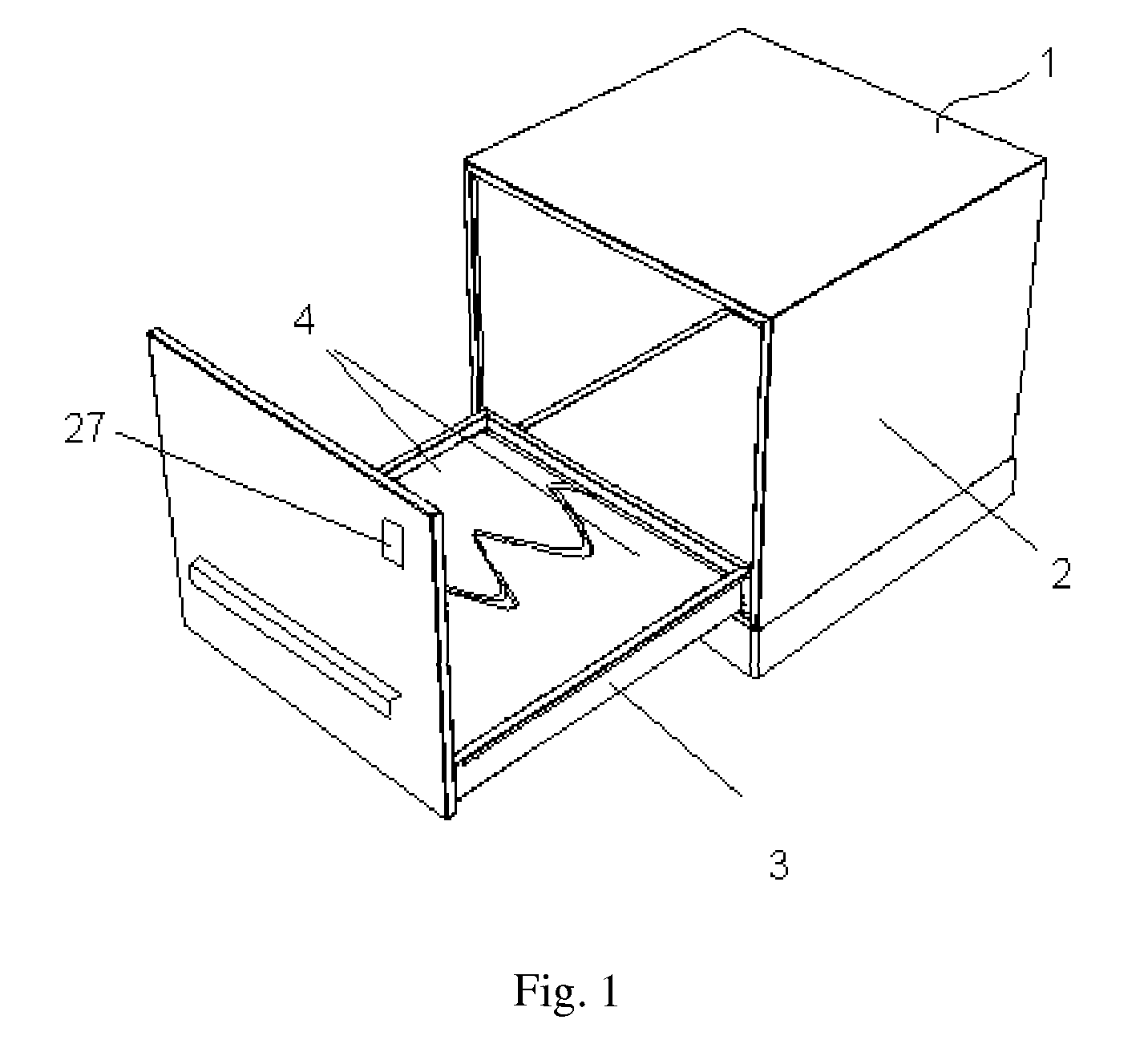 Parcel box for receiving and keeping parcels in a theftproof manner