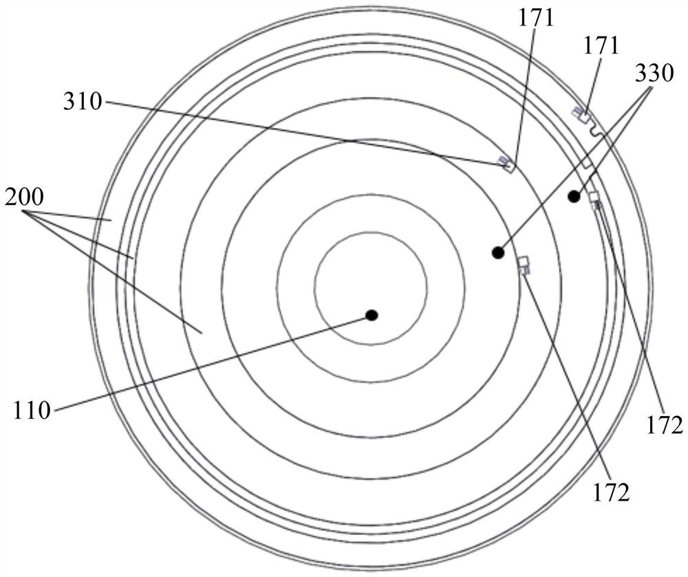 Bearing disc and temperature control device