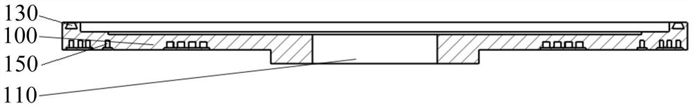 Bearing disc and temperature control device