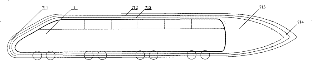 High-speed and energy-saving train