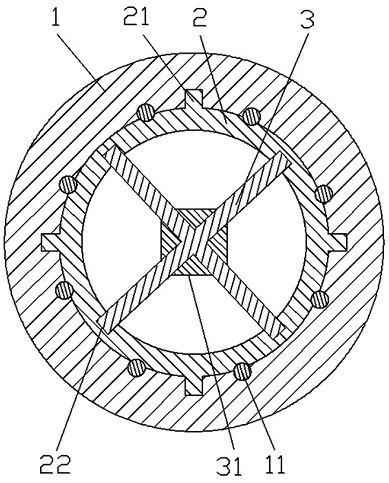 Building pipe pile with built-in reinforcing ribs