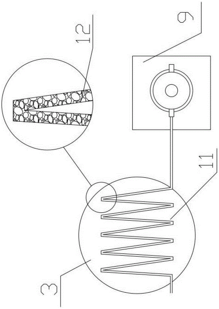 A modular agricultural and forestry waste comprehensive conversion device