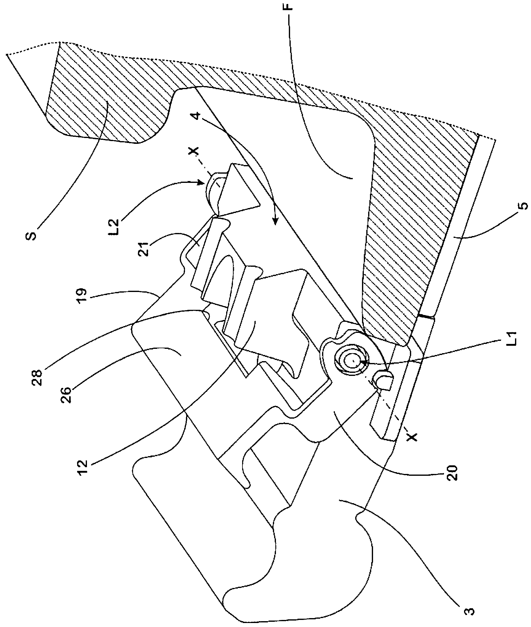 Guide plate for laterally guiding a rail, and system for securing a rail on a foundation