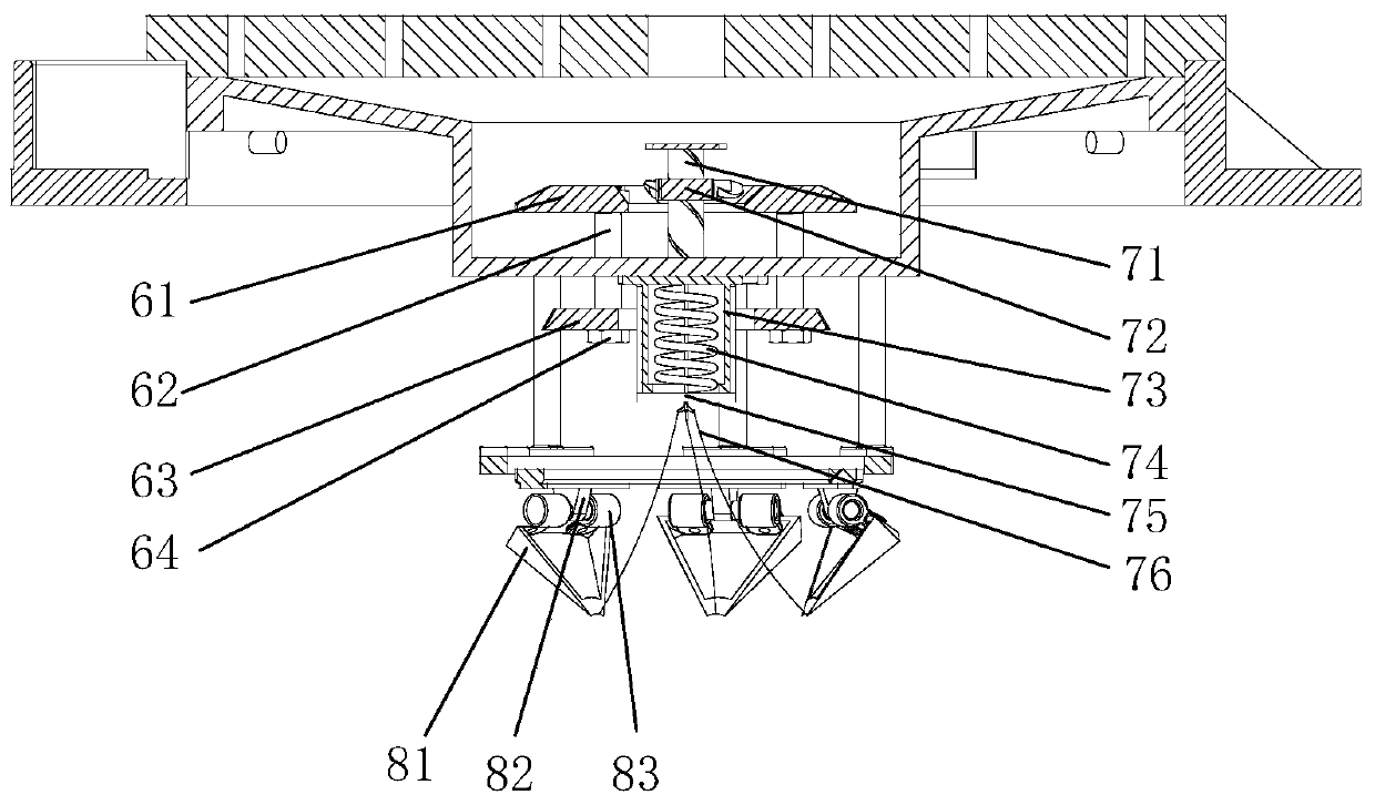 Mechanical type automatic opening and closing manhole cover and automatic opening and closing method thereof