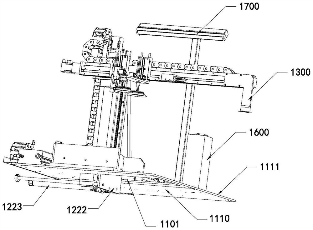 Cover dismounting device