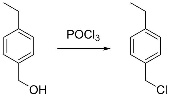 Preparation method of 4-ethylbenzyl chloride