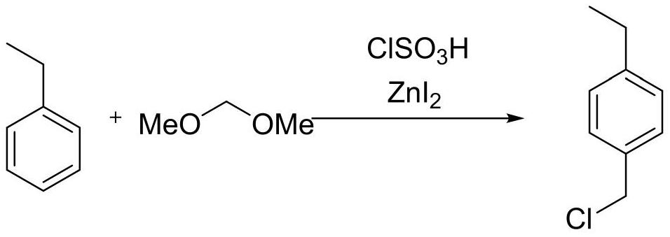 Preparation method of 4-ethylbenzyl chloride