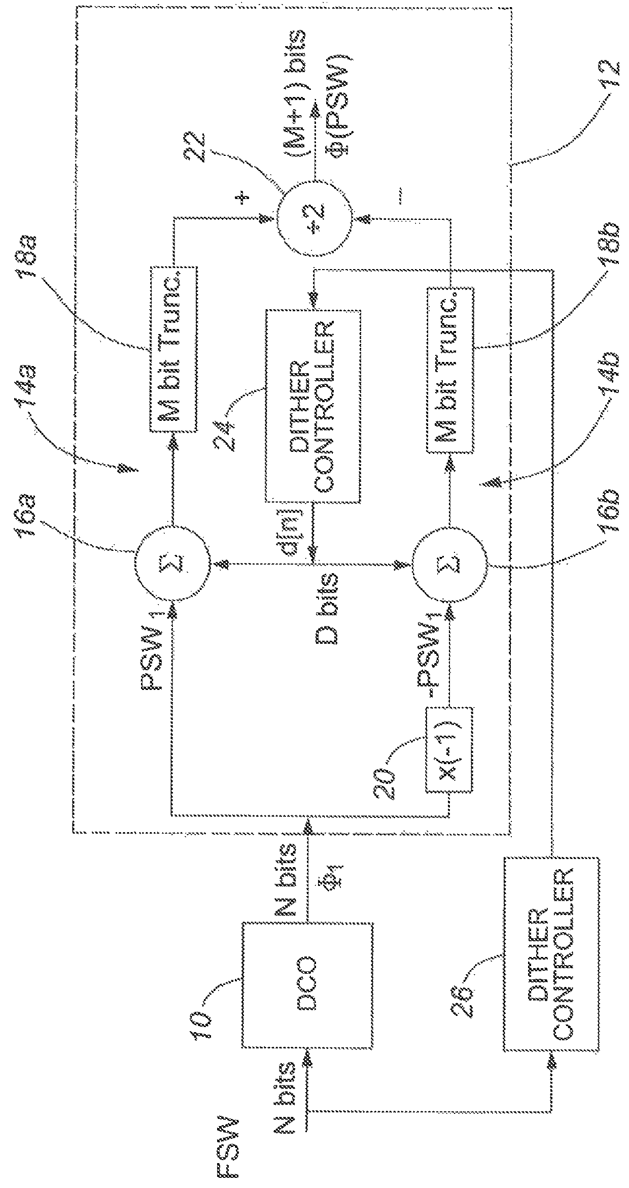 Noise reduction in non-linear signal processing