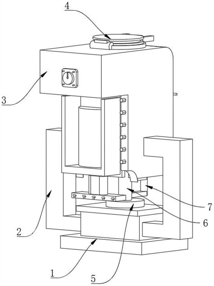 Automatic mechanical workpiece forging equipment