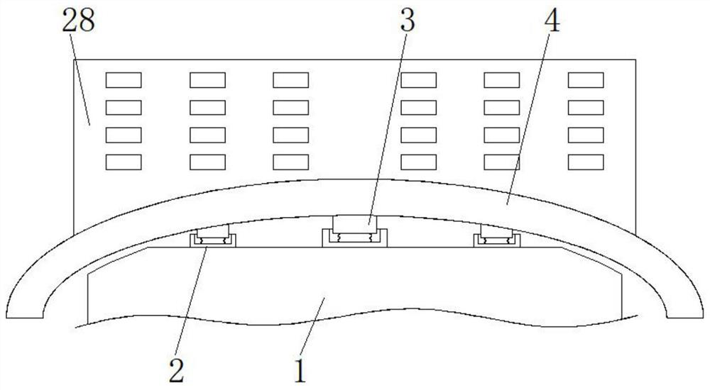 A combined telescopic arm system and engineering machinery