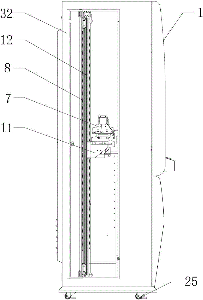 Card getting self-help service equipment and card getting method