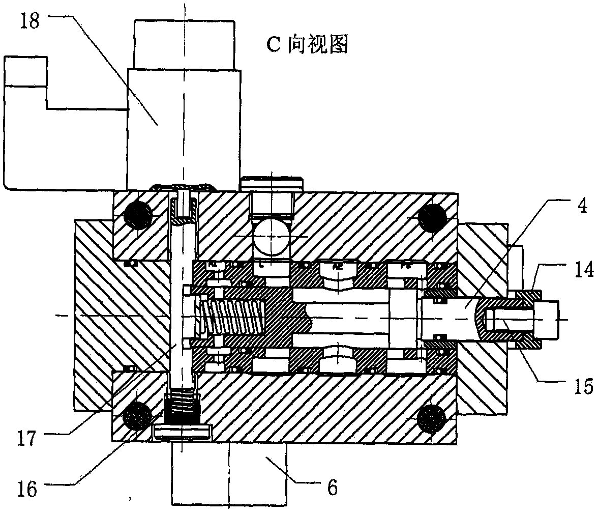 A bistable electro-hydraulic directional valve