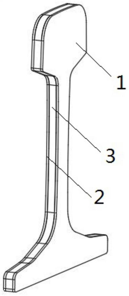 Combined rail end insulator capable of adapting to rail gap changes