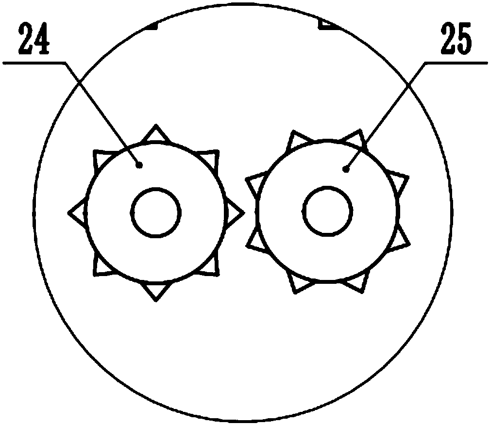 Chemical engineering raw material processing device