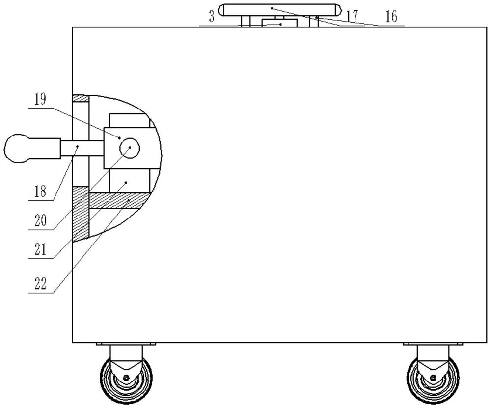 Indoor withering device for tea leaf processing