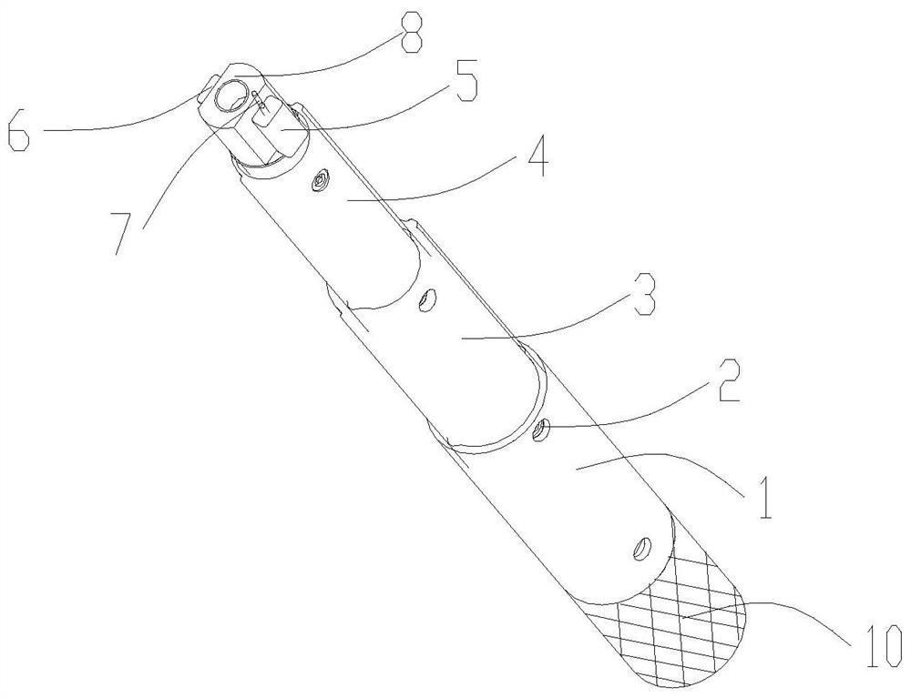 A kind of multifunctional insulating operating rod