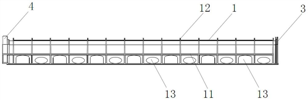 Urban green belt water collecting layer structure