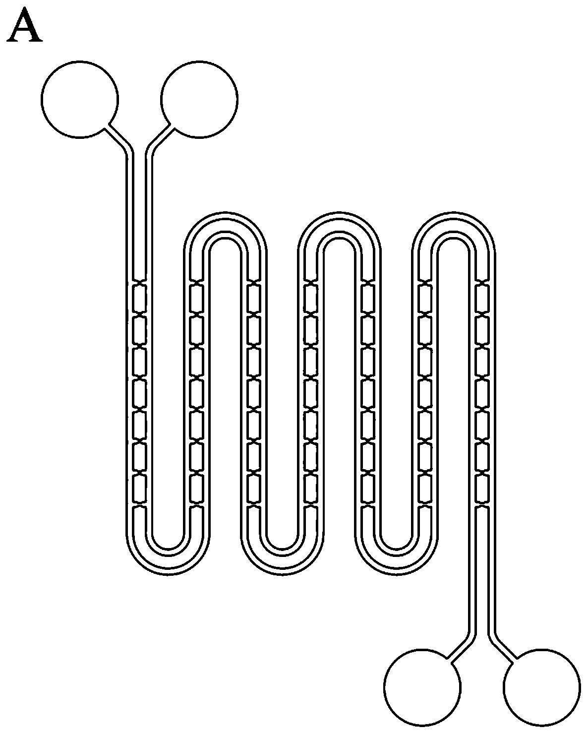 Microfluidic chip and design method and application thereof