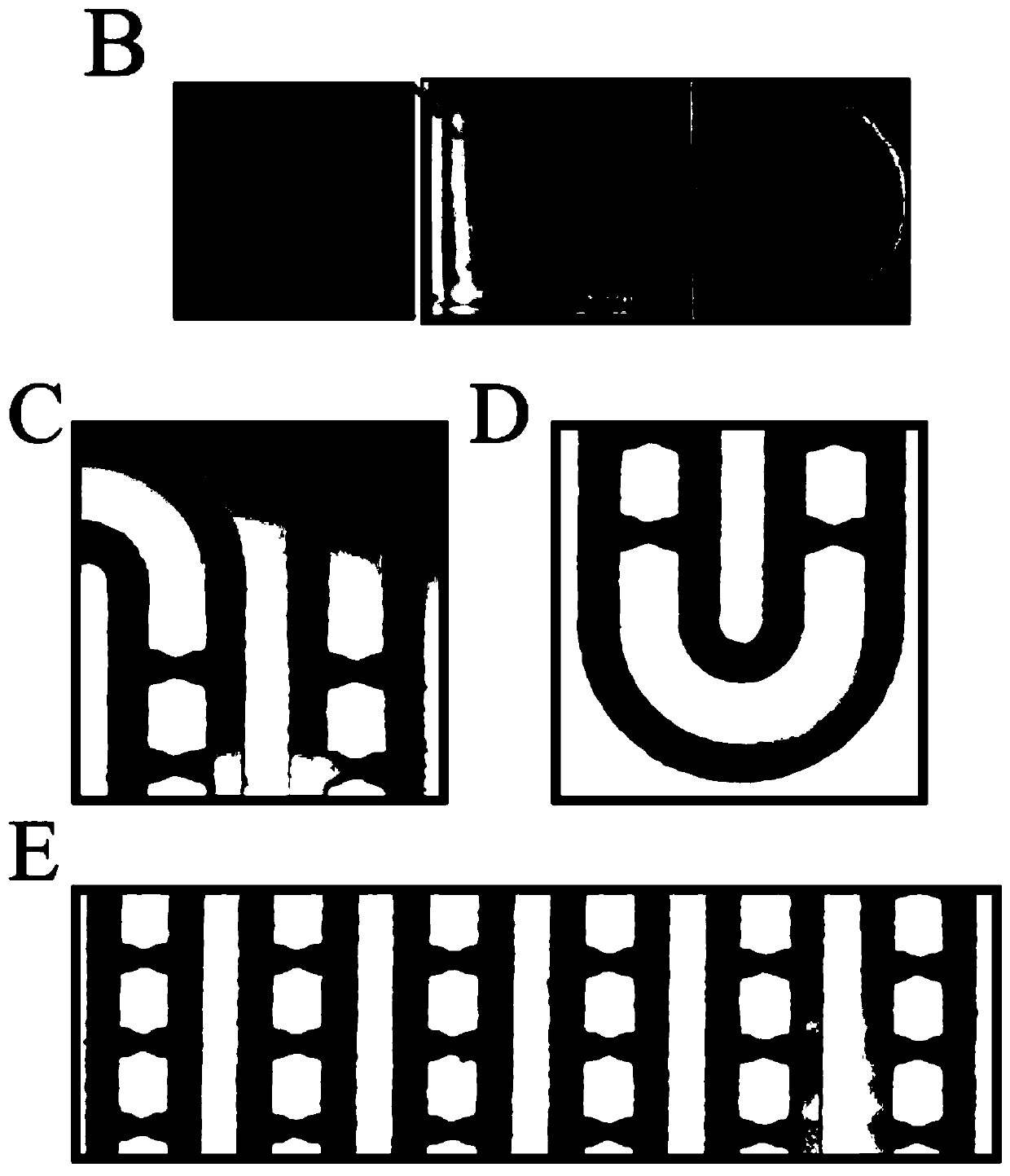 Microfluidic chip and design method and application thereof