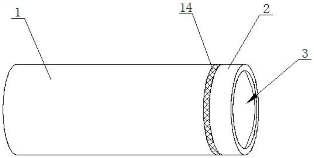 Heating anti-fogging device of laparoscope lens