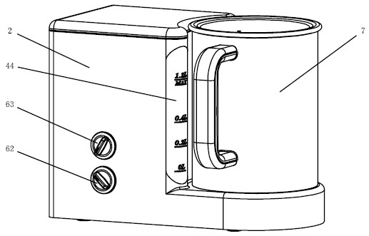 Apparatus and method for combining hot water and steam to cook food