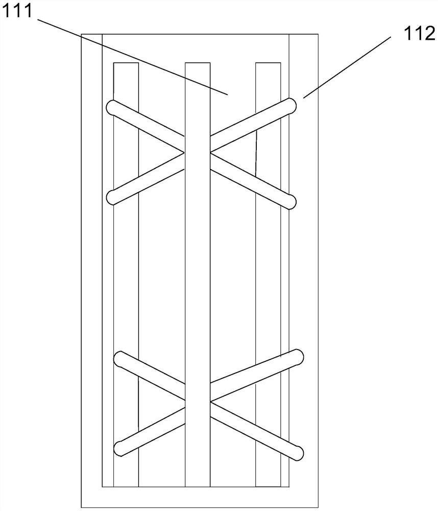 High-rise building long-span steel bar truss floor deck and production technology thereof