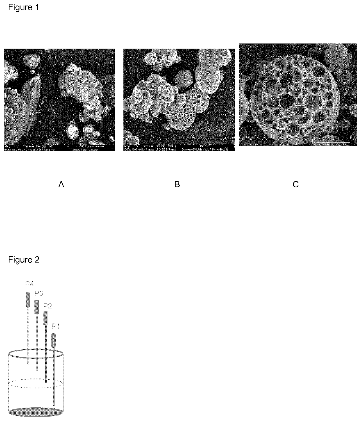 Beverage powder comprising porous particles and partially aggregated protein