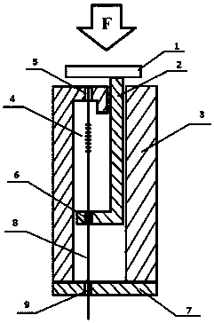 Optical fiber grating pulse diagnosis sensor probe and dense array fiber optic pulse diagnosis instrument