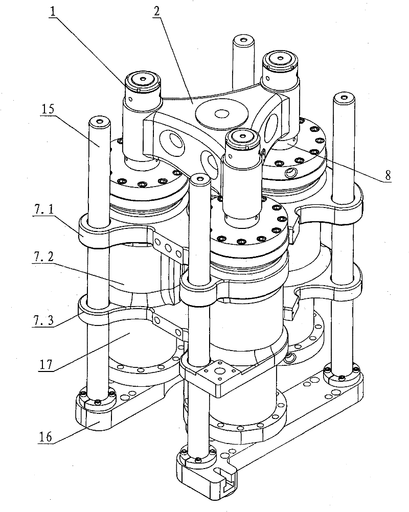 Rubber injection machine balance injection structure