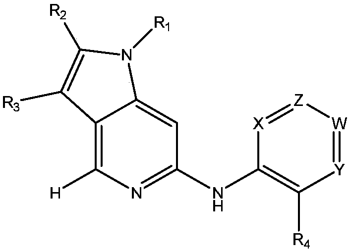 Novel pyrrolo[3,2-c]pyridine-6-amino derivatives