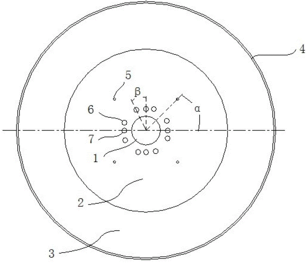 Flat and round cutter and manufacturing method thereof