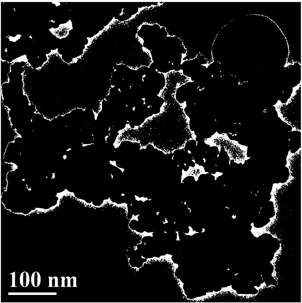 Preparation method of nano mercuric sulfide