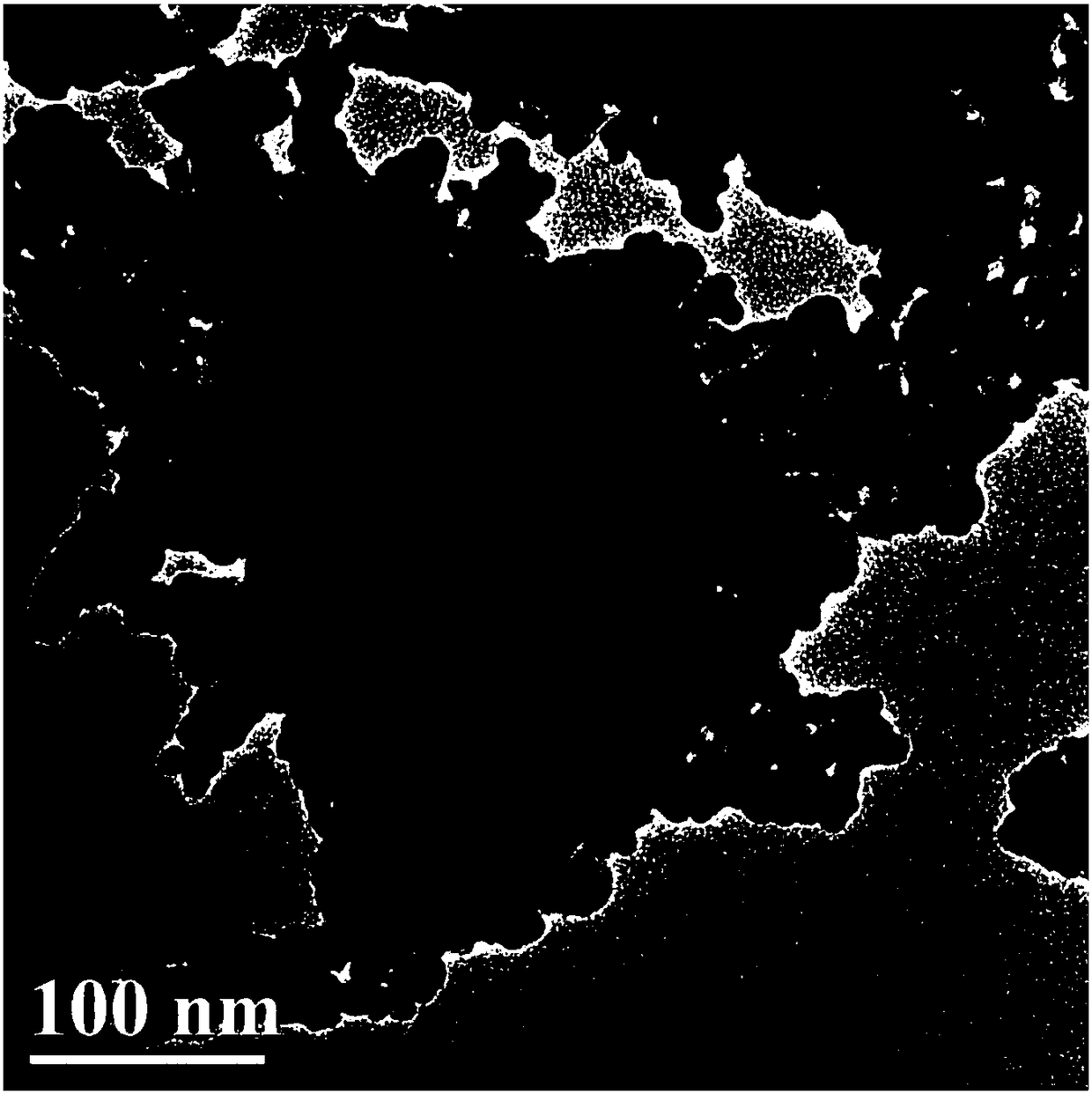 Preparation method of nano mercuric sulfide