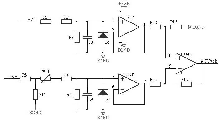 Solar charging control circuit