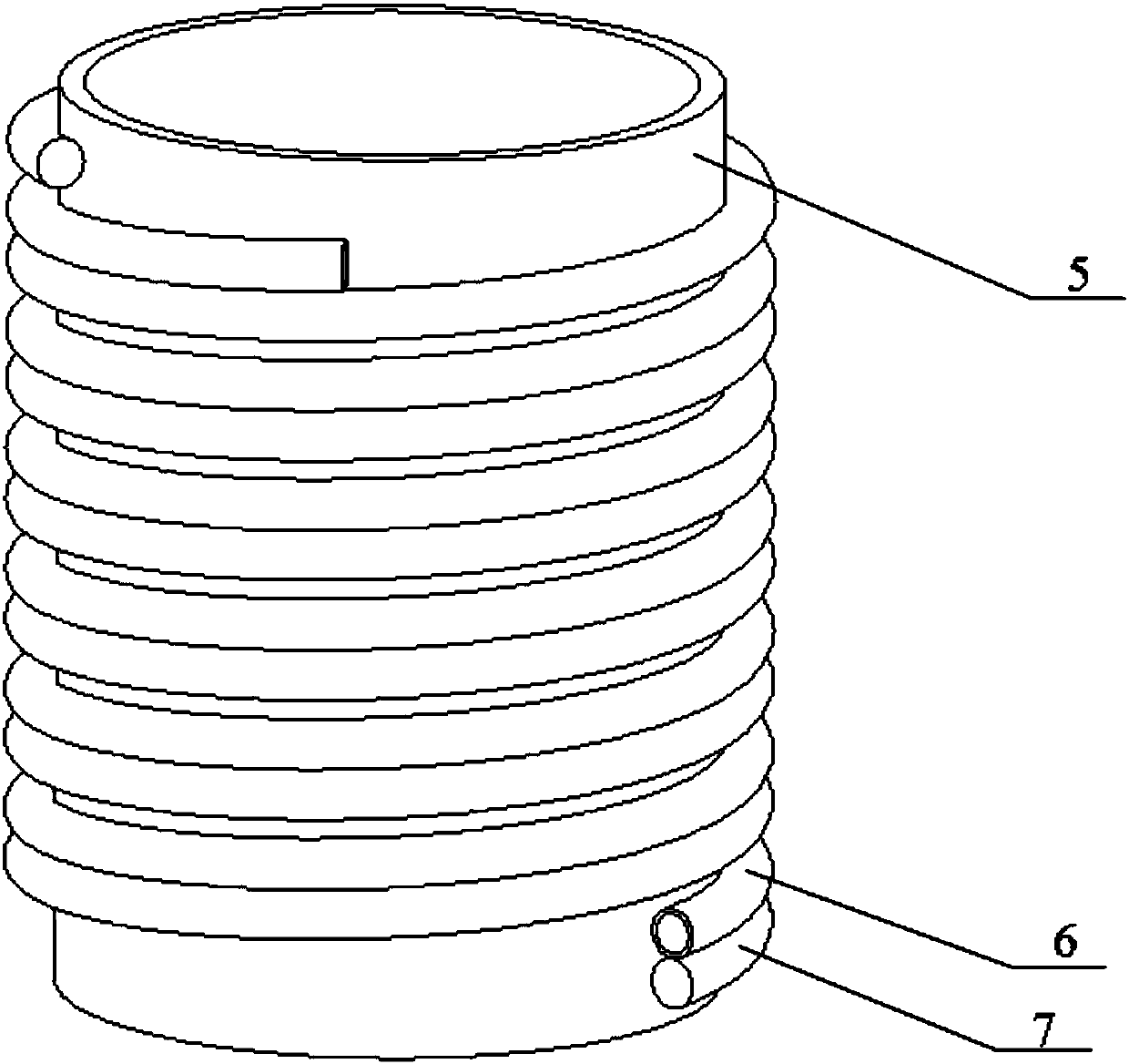 High-throughput hydrothermal synthesis and surface treatment device