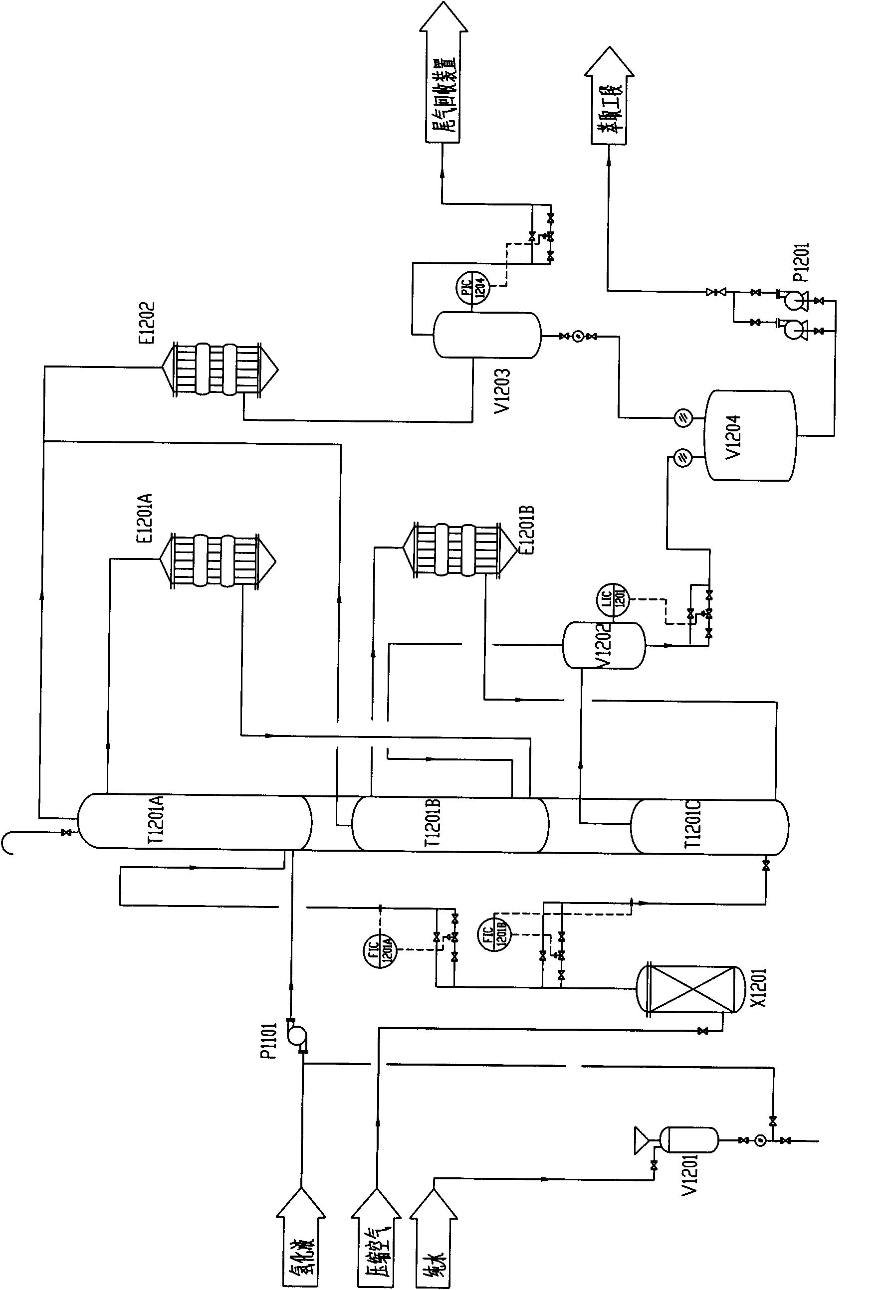 Oxidation system for producing hydrogen peroxide