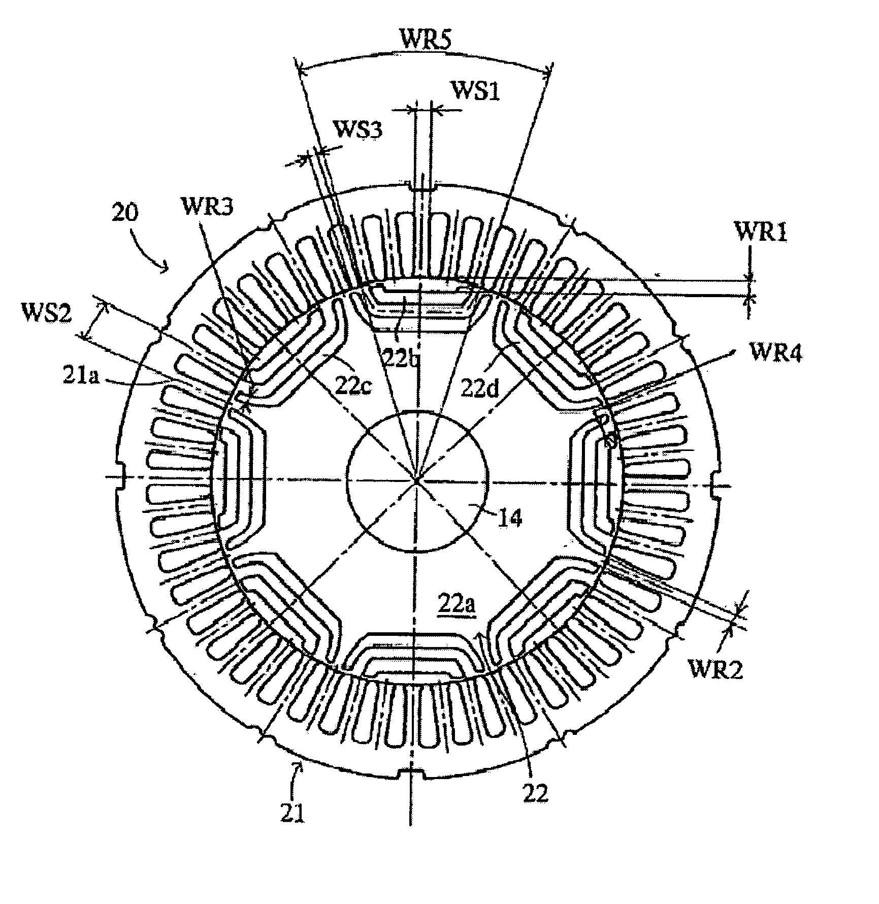 Synchronous reluctance motor