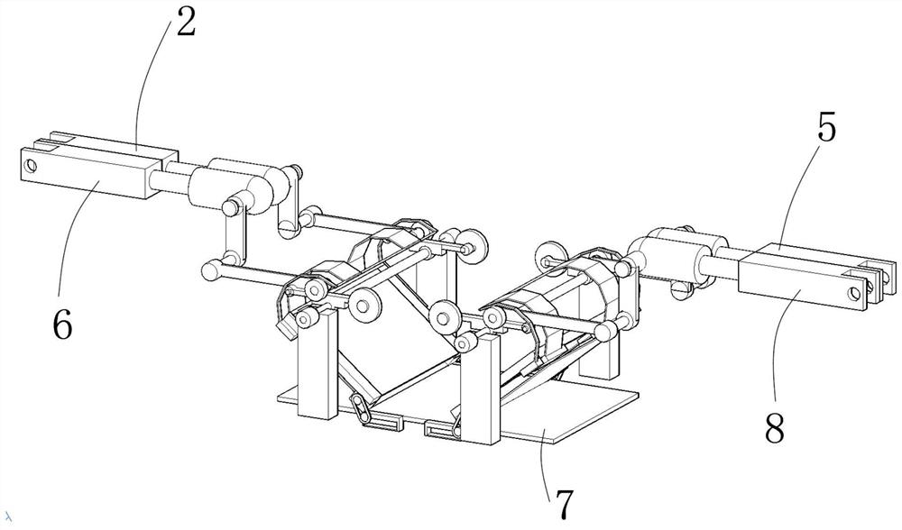 A two-way separation equipment for flame retardant processing