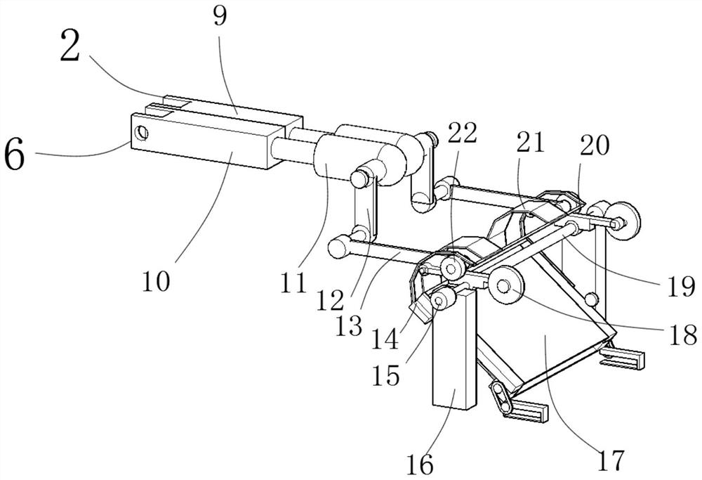 A two-way separation equipment for flame retardant processing