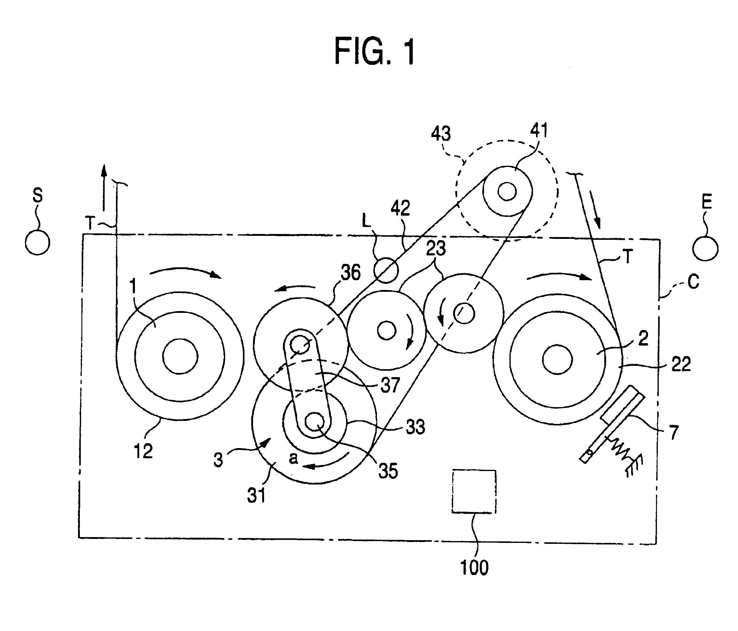 Braking device for magnetic tape apparatus