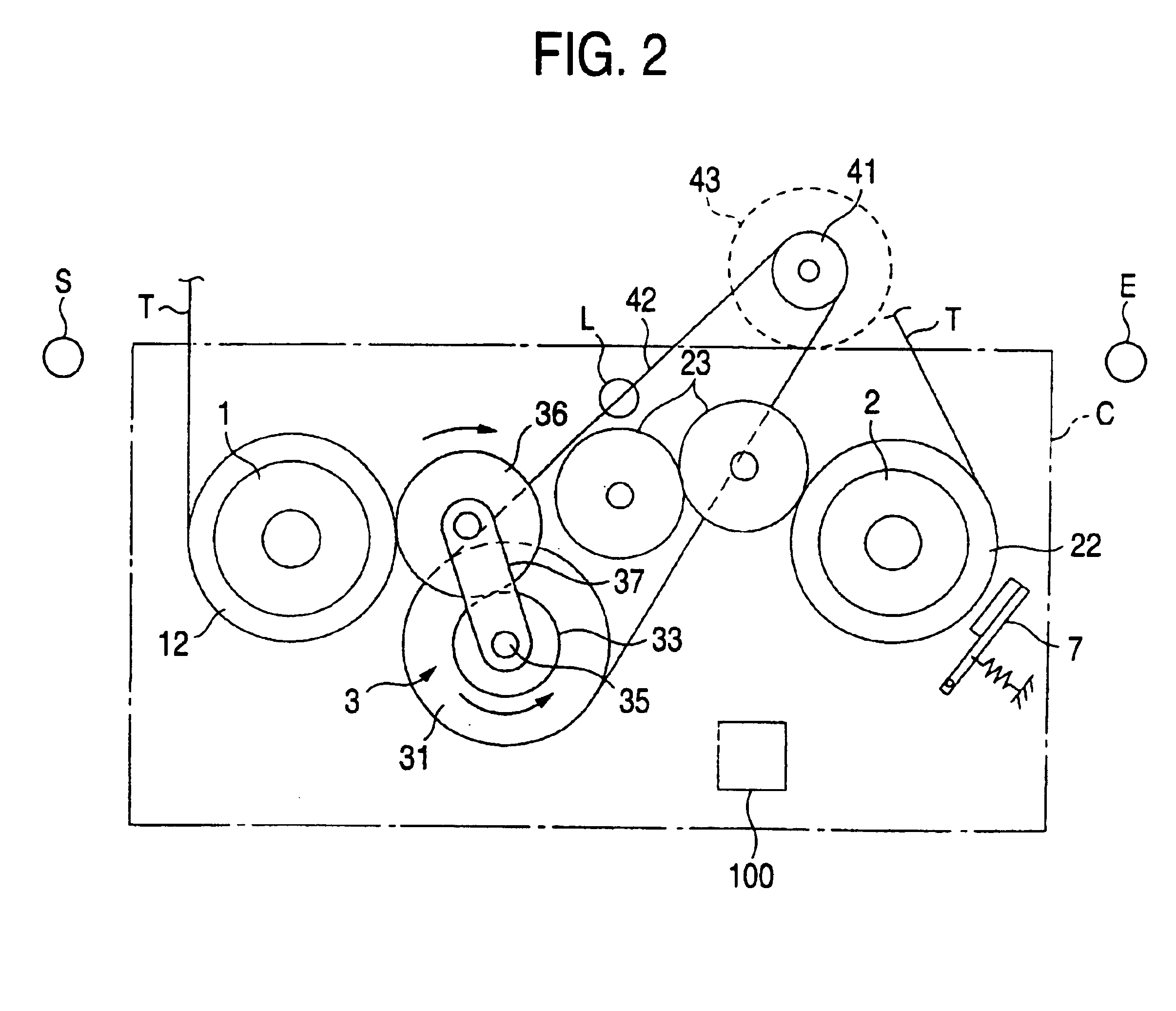 Braking device for magnetic tape apparatus