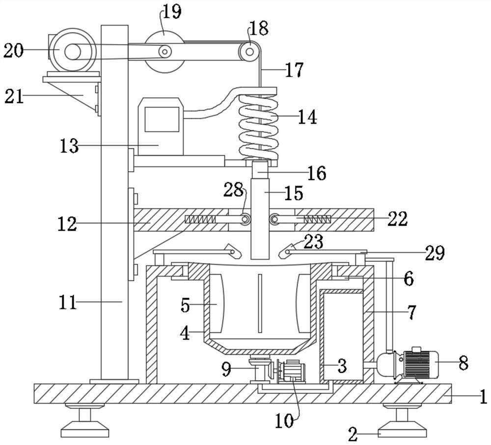 Heat treatment device for machine tool spindle production