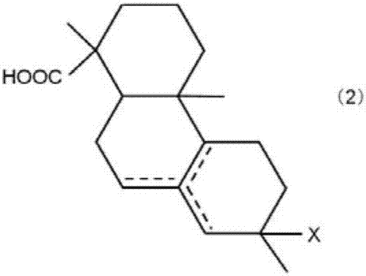 Rosin-type emulsion sizing agent and paper obtained using the sizing agent